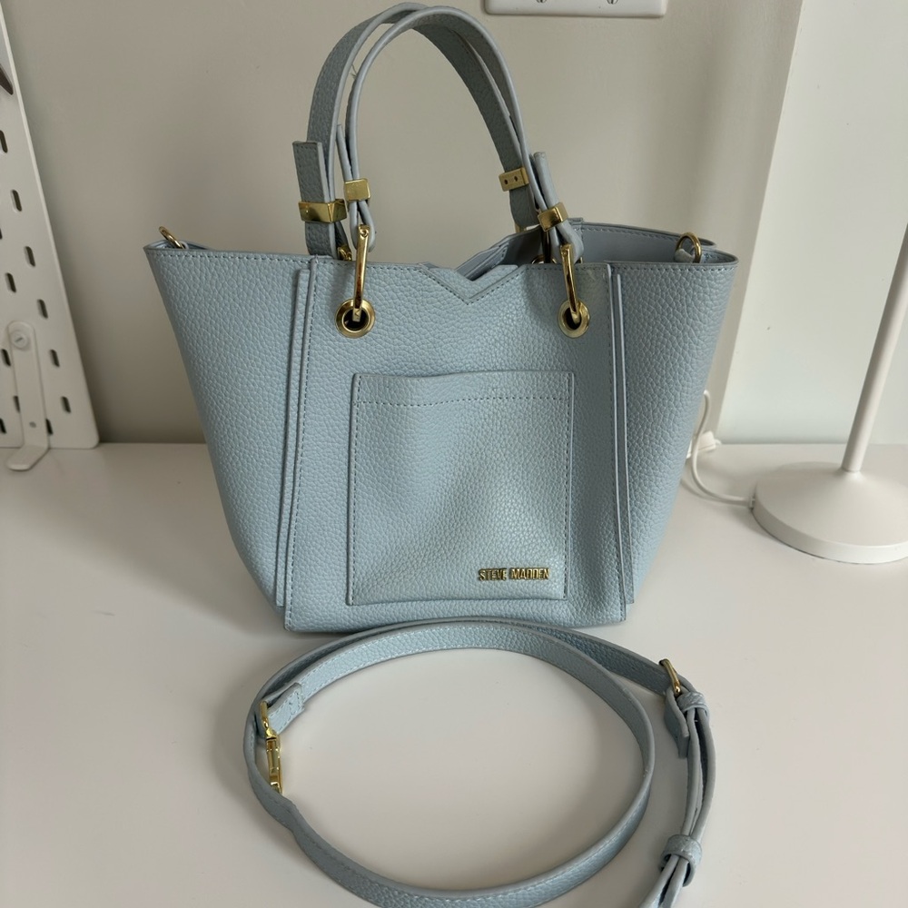 Steve Madden Light Blue crossbody bag